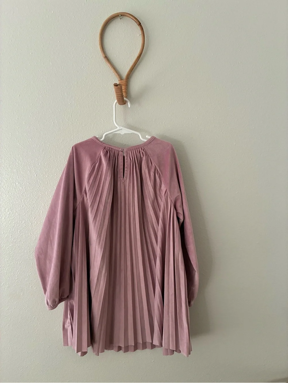 Hanna Andersson Pink Pleated Dress